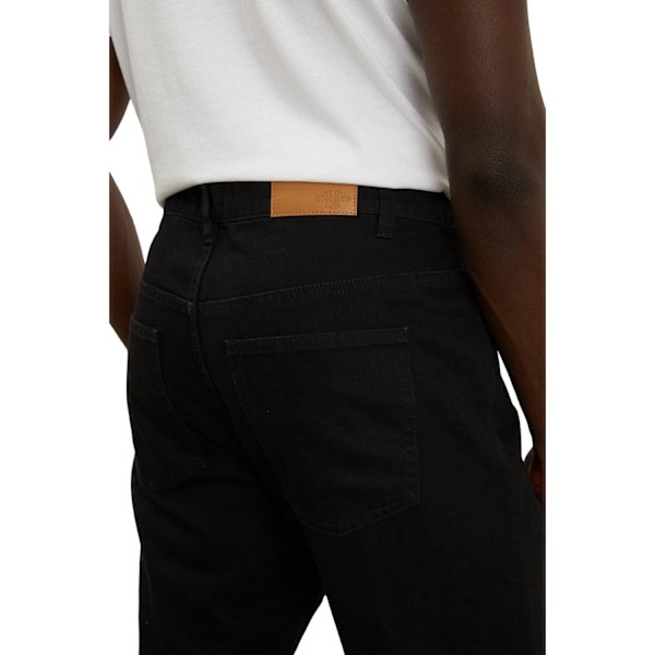 Burton herr enfärgade smala jeans 30R svart Black 30R