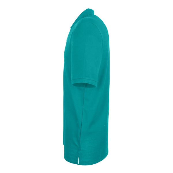 Henbury herr modern passform bomullspiké poloskjorta L Bright Jade Bright Jade L