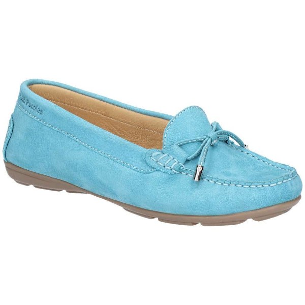 Hush Puppies Dam/Dam Maggie Toggle Lädersko 3 UK Teal Teal 3 UK