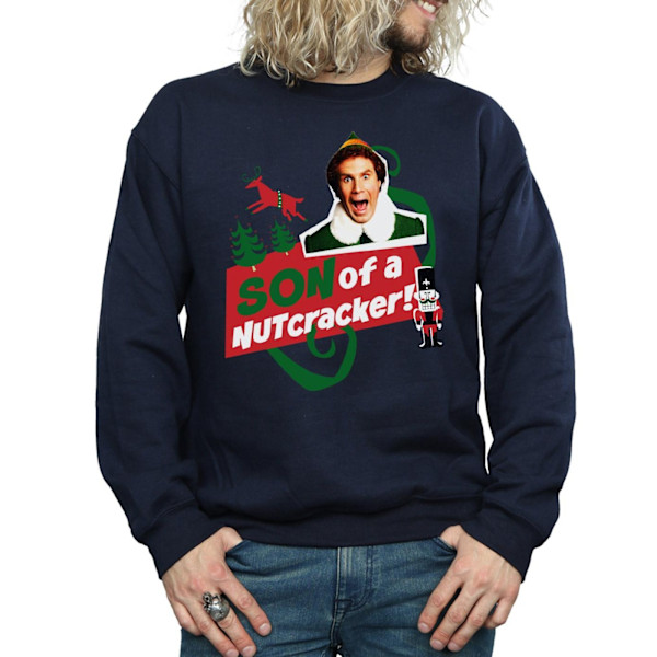 Elf Herr Son Of A Nutcracker Sweatshirt M Marinblå Navy Blue M