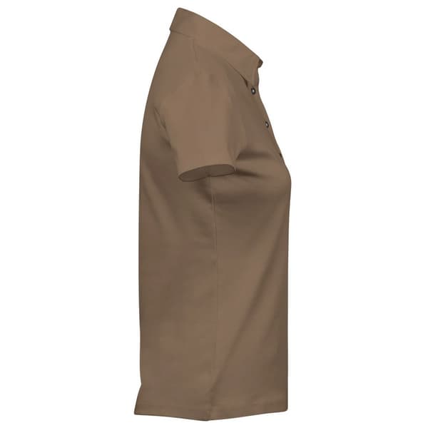 Tee Jays Dam Pima Bomull Interlock Stitching Pikétröja Wood L