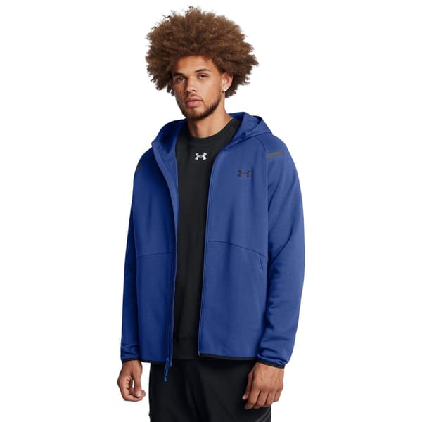 Under Armour Herr Unstoppable Sweatjacka S Blå Blue S