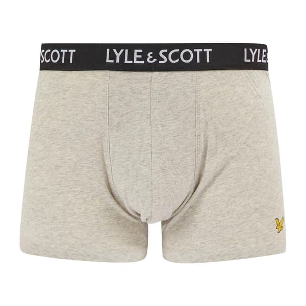 Lyle & Scott Herr Miller Regular Boxer Briefs (5-pack) XL Svart Black/Navy/Grey XL