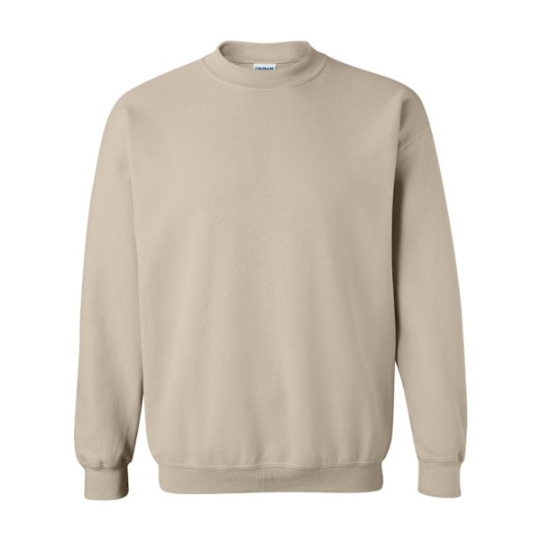 Gildan Heavy Blend Unisex Crewneck Sweatshirt M Sand Sand M