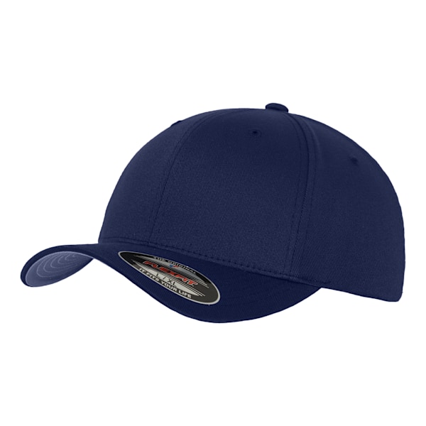 Yupoong Flexfit Fitted Baseball Cap LXL Mörk Marinblå Dark Navy LXL