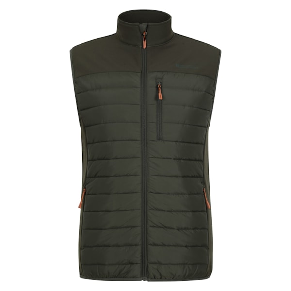Mountain Warehouse Mens Turbine II Hybrid Padded Gilet M Green Green M