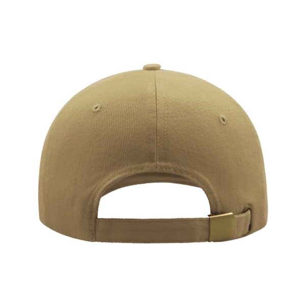 Atlantis Liberty Six Buckle Borstad Bomull 6 Panel Cap En Storlek Khaki One Size