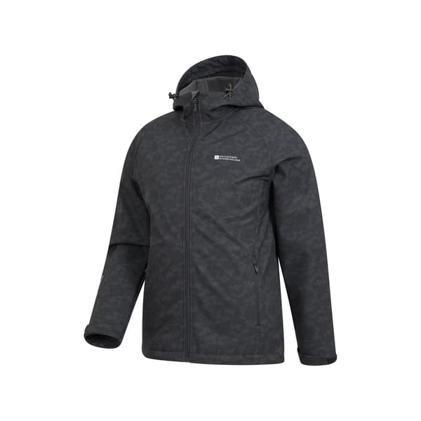 Mountain Warehouse Exodus Duschresistent Softshelljacka för Herrar S Black S