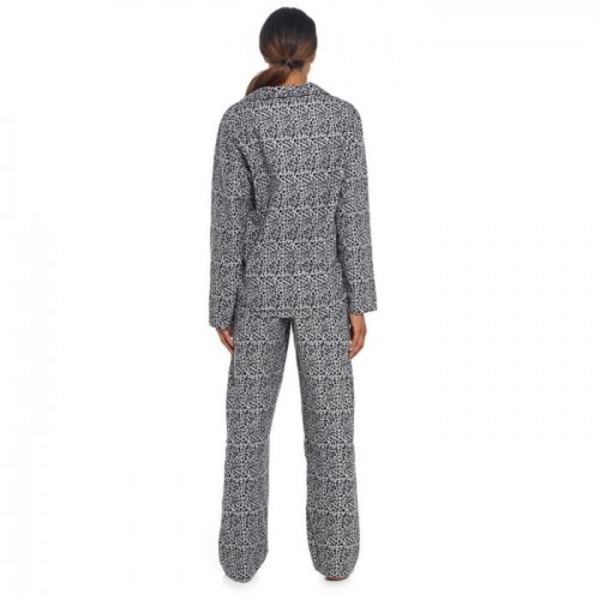 Foxbury Print Dam/Dam Pyjamas Set 16 Grey 16-18 UK