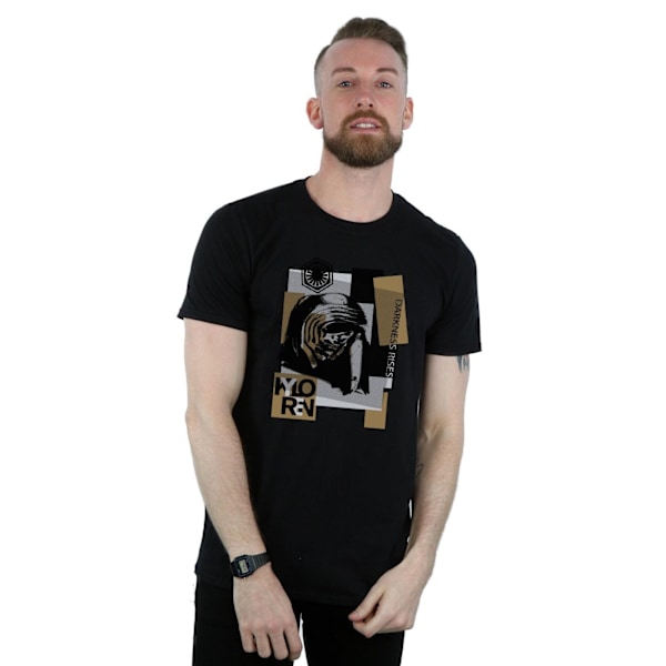 Star Wars The Last Jedi Kylo Ren Patchwork T-shirt L Svart Black L