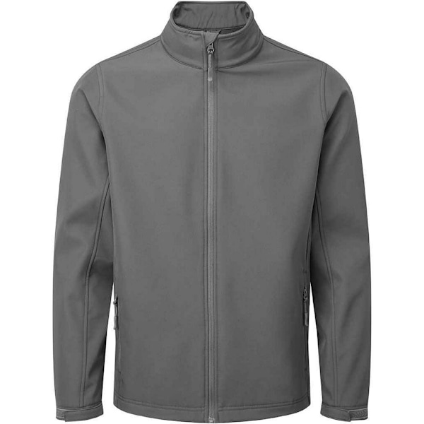 Premier Mens Recycled Wind Resistant Soft Shell Jacket 4XL Mörk Dark Grey 4XL
