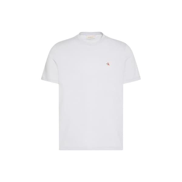 Calvin Klein Herr Box Logo Bomull Rundhalsad Regular T-shirt XL Marble/Grey XL