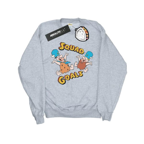 The Flintstones Boys Squad Goals Sweatshirt 5-6 år Sports Grå Sports Grey 5-6 Years