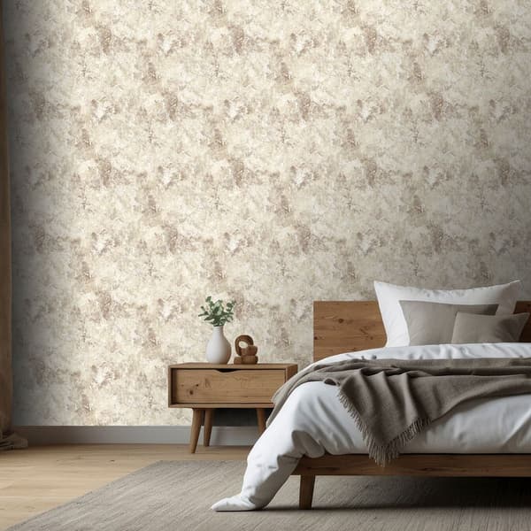 Muriva Perico Sten Texturerad Tapet 10m x 53cm Gräddvit Cream 10m x 53cm
