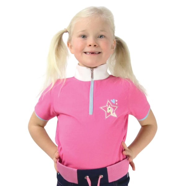 Little Rider Childrens/Kids I Love My Pony Collection Show Shir Pink 5-6 Years