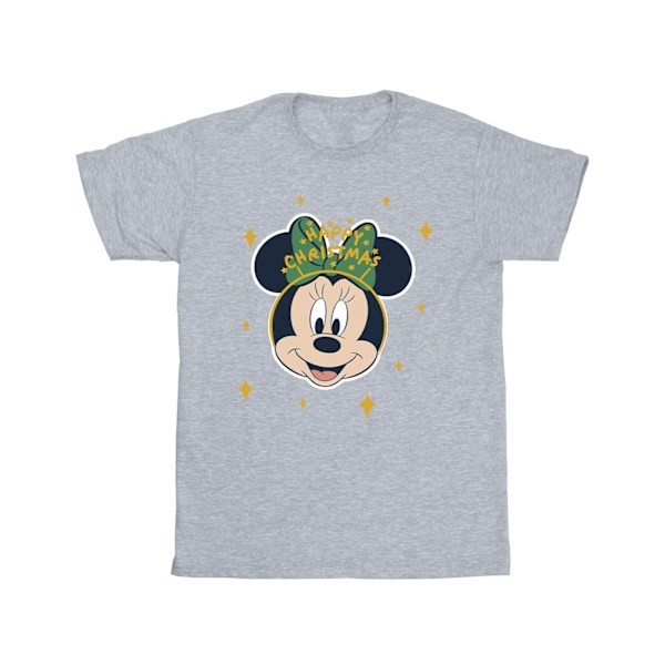 Disney Herr Minnie Mouse Happy Christmas T-shirt L Sports Grey Sports Grey L