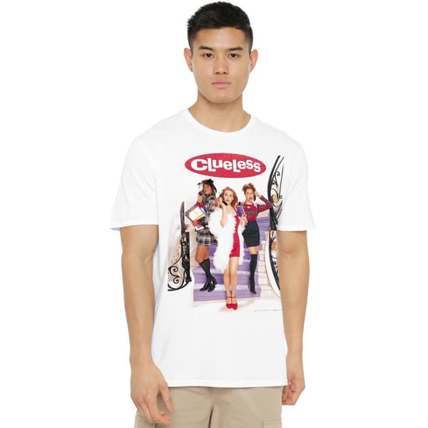 Clueless Herr Poster T-Shirt M Vit White M