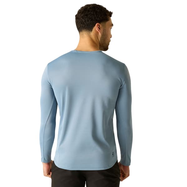 Dare 2B Ventura Grid Crew Neck Fleecetröja för män XXL Dusky Blue Dusky Blue XXL