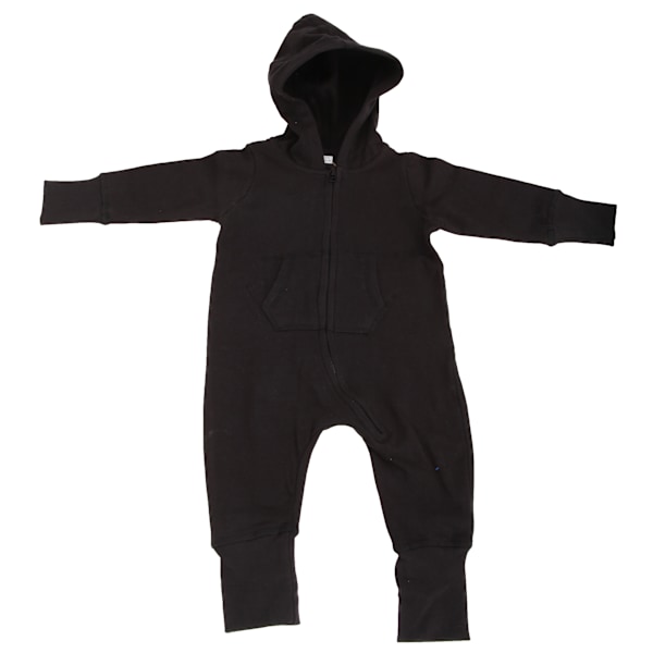 Babybugz Helkroppad Baby All In One / Sovdräkt 12-18 Svart Black 12-18