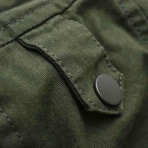 Lambretta Parka för män med Sherpafoder S Khakigrön Khaki Green S