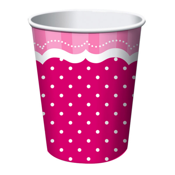 Creative Party Perfectly Pink Party Cups (paket med 8) One Size P Pink One Size