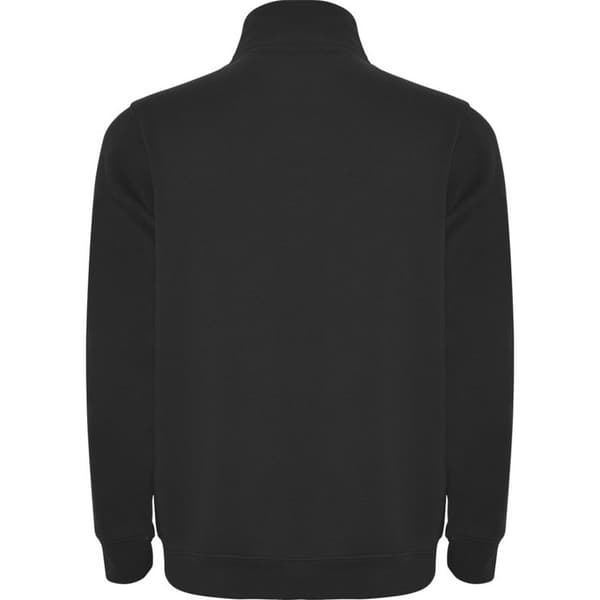 Roly Herr Aneto Kvarts Dragkedja Sweatshirt S Solid Black Solid Black S