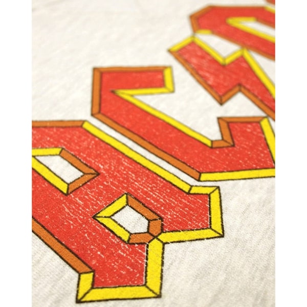 Amplified Official Mens AC/DC Comics Logo Sweatshirt S Grå Grey S