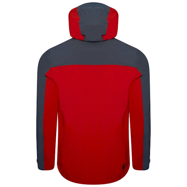 Dare 2B Herr The Jenson Button Edit - Diluent Återvunnen Vattentät Danger Red/Orion Grey L