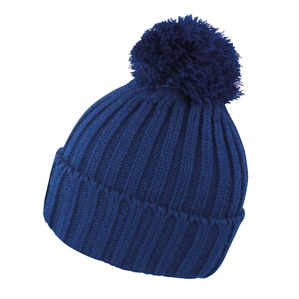 Result Unisex Vinter Essentials HDi Quest Stickad Mössa Hatt På Navy One Size