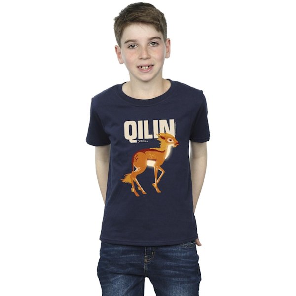 Fantastiska vidunder: Dumbledores hemligheter Pojkar Qilin-karaktär Navy Blue 3-4 Years