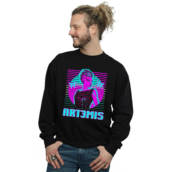 Ready Player One Neon Art3mis Sweatshirt för män 3XL Svart Black 3XL