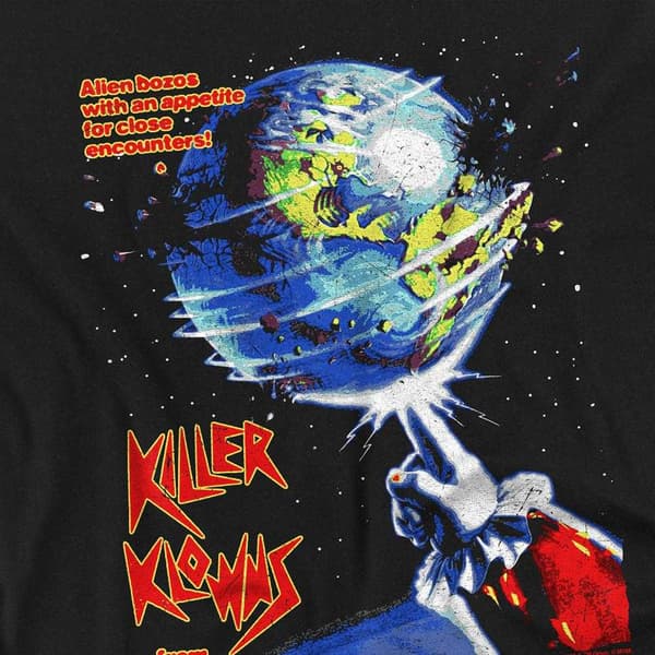 Killer Klowns From Outer Space Unisex Vuxen Invaders Långärmad Black XL