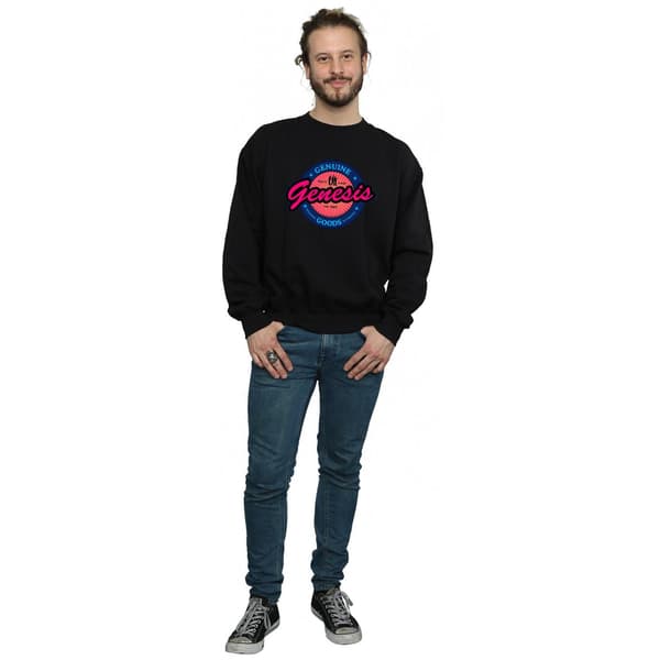 Genesis Neon Logo Sweatshirt L Svart Black L