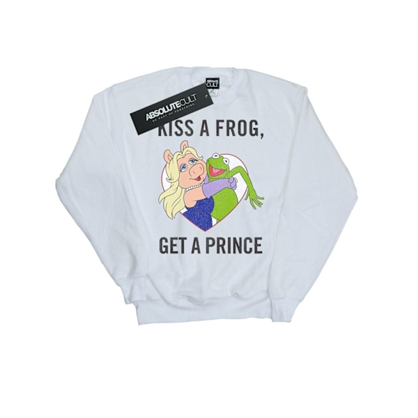 Disney Boys The Muppets Kiss A Frog Sweatshirt 9-11 År Vit White 9-11 Years