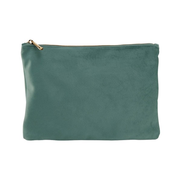Bagbase Velvet Kosmetisk Väska 30cm x 20cm Jade Jade 30cm x 20cm