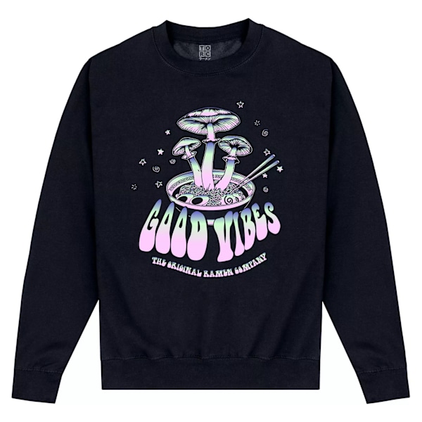 TORC Unisex Adult Good Vibes Sweatshirt XXL Svart Black XXL