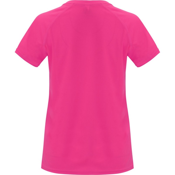 Roly Dam/Kvinnor Bahrain Kortärmad Sport T-Shirt XL Fluo Fluorescent Pink XL