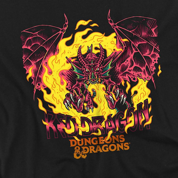 Dungeons & Dragons Herr Dragon T-Shirt 5XL Svart Black 5XL