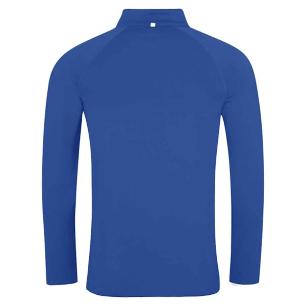 AWDis Cool Mens Half Zip Sweat Top S Royal Blue/Arctic White Royal Blue/Arctic White S