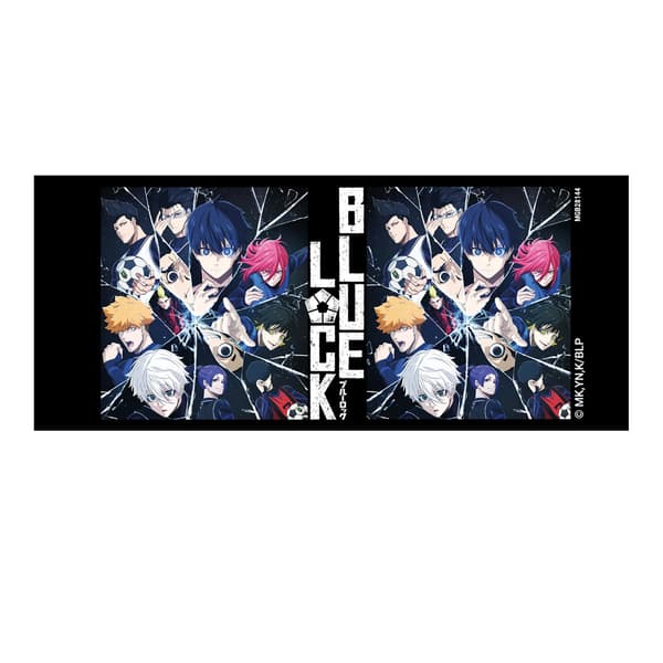 Blue Lock Krossat Glas Mugg One Size Svart Black One Size