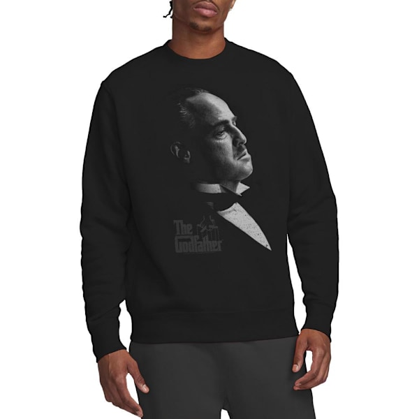 The Godfather Unisex Vuxen Don Vito Corleone Grafisk Sweatshirt Black S