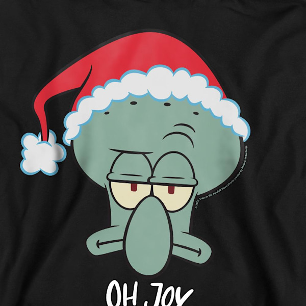 SvampBob Fyrkant Unisex Vuxen Joy Bläckvard Jul Tröja Black S