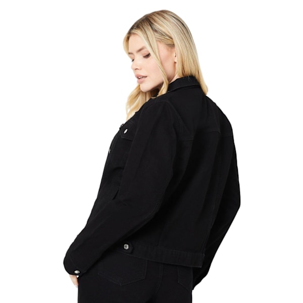 Dorothy Perkins Damjacka i Denim för Dam/Kvinna 8 UK Svart Black 8 UK