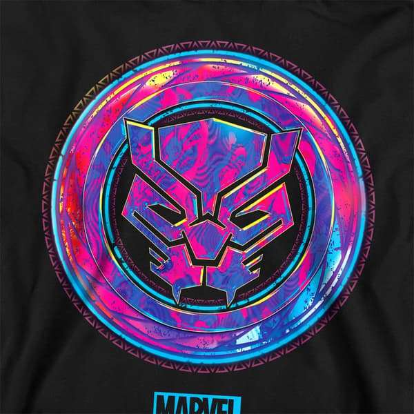 Black Panther Barn/Barn Cyber Pull Over Hoodie 7-8 År N Navy 7-8 Years