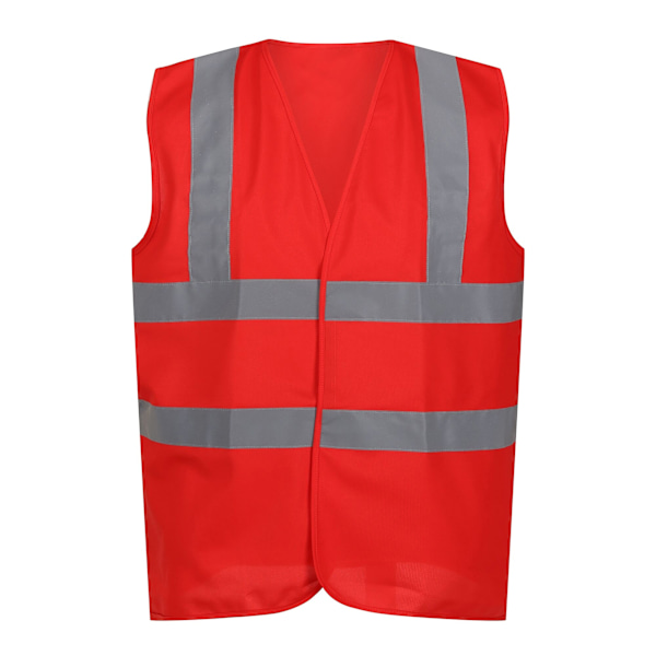 Regatta Unisex Adult Pro Identity Hi-Vis Vest M True Red True Red M