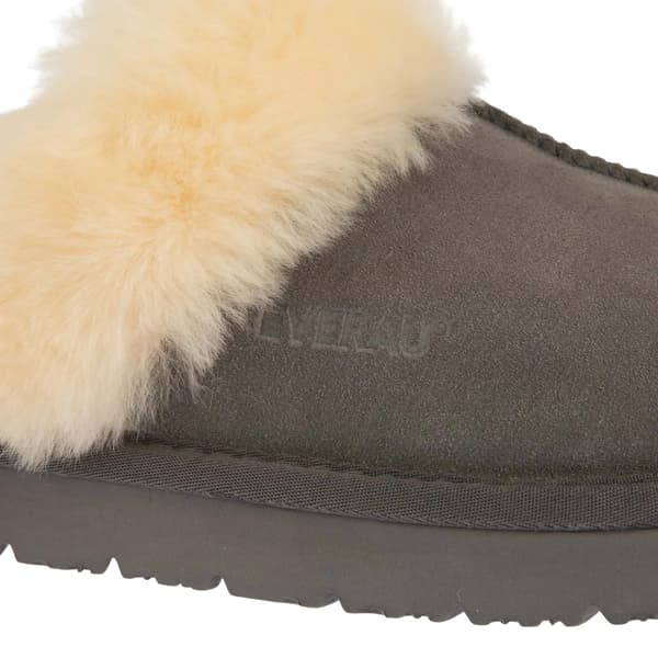 EverAu Dam/Kvinnor Raven Mockaskor Tofflor 6 UK Grå Grey 6 UK