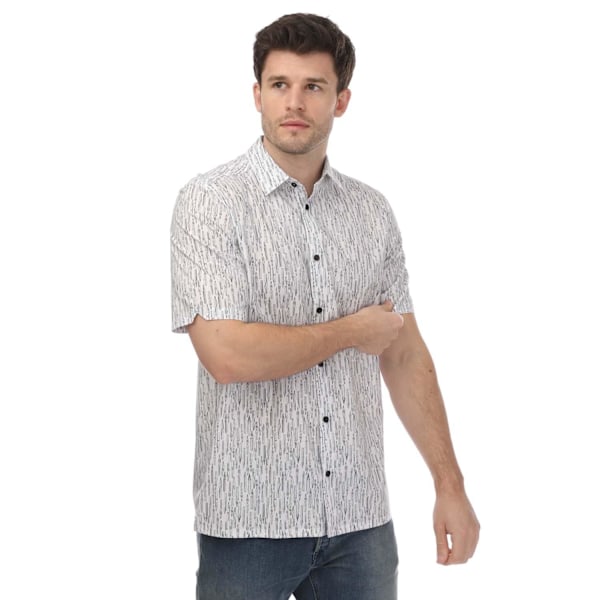 Ted Baker Unisex Vuxen Penna Nyhetsskjorta L Vit White L