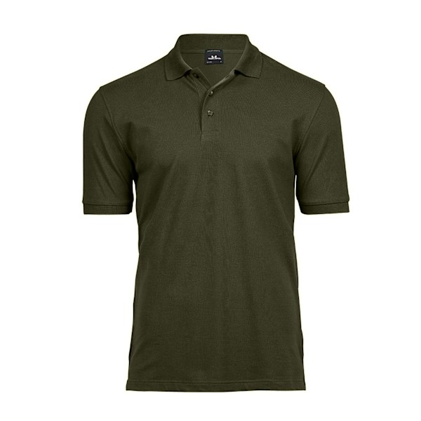 Tee Jays Lyxig Stretch Pikétröja för Män Mörkgrön Deep Green M