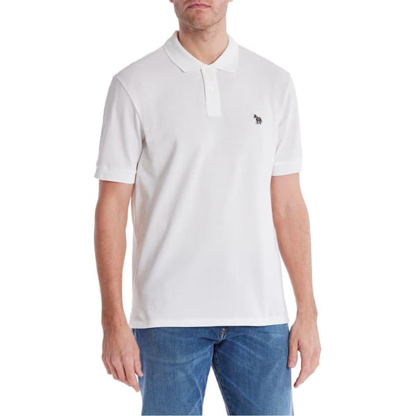 Paul Smith Herr Zebra Regular Pikétröja S Vit White S