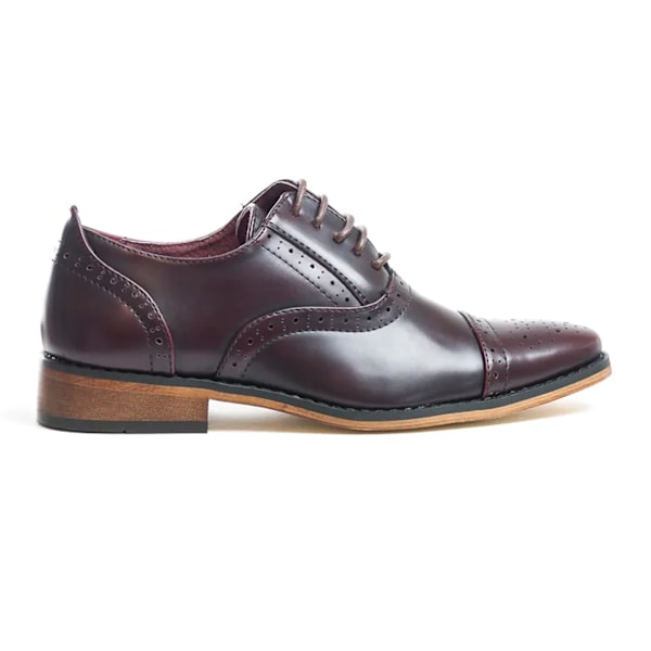 Goor Childrens Boys Capped Lace Oxford Brogue Shoes 13 UK Child Oxblood 13 UK Child